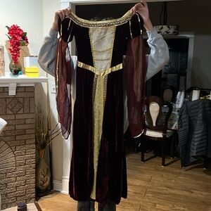 Deluxe Renaissance Lady Adult costume size Small